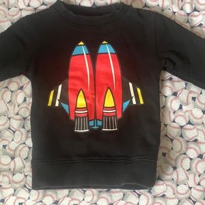 Size 2T black billionaire boys club sweater.